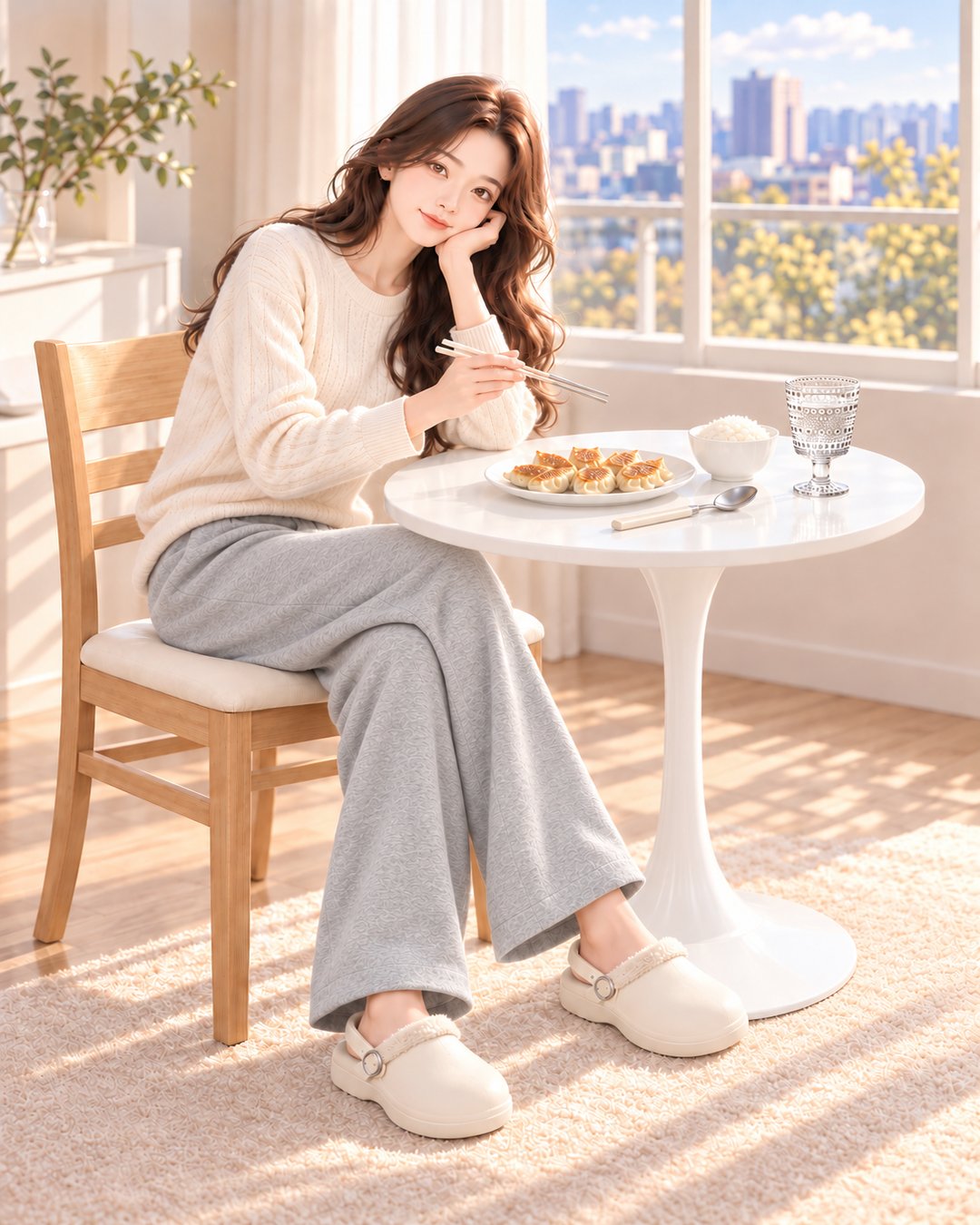 혼자 차린 따뜻한 한 끼 이미지